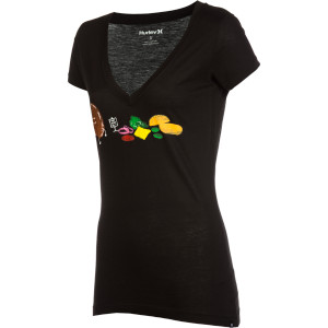 Burger Beach Perfect V T-Shirt - Short-Sleeve - Women's