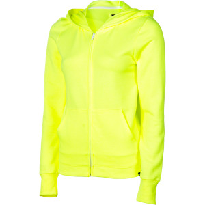 Solid Slim Fleece Full-Zip Hoodie - Women's