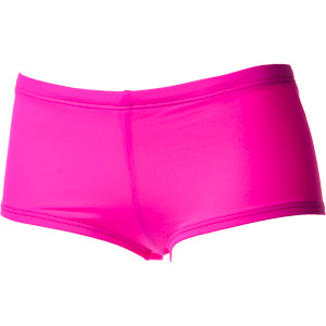 Hurley One & Only Solids Boyshort Bikini Bottom - Women's