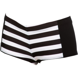 Surfside Stripe Boyshort Bikini Bottom - Women's