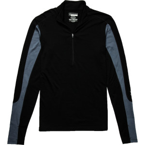 Click to Enlarge for Ibex W2 Sport 1/2-Zip T-Shirt - Long-Sleeve - Men's Ibex W2 Sport 1/2-Zip T-Shirt - Long-Sleeve - Men's -image