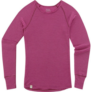 Ibex Woolies 150 Crew Stripe Top - Women's