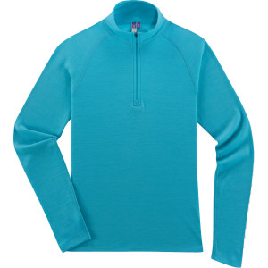 Ibex Zepher Zip T-Neck Long Underwear Top - Women's