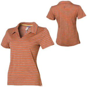Ibex Stripe Polo Shirt - Short-Sleeve - Women's