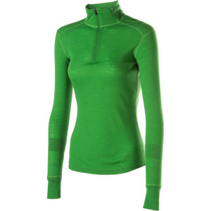 Ibex Woolies Zip T-Neck Top - Women's