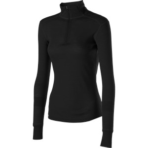 Ibex Woolies Zip T-Neck Top - Women's