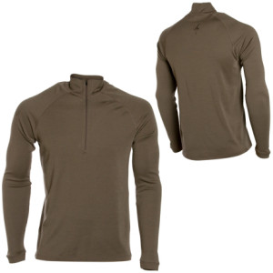 Ibex Zepher Zip T-Neck Crew - Long-Sleeve  - Men's