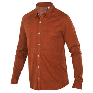 Click to Enlarge for Ibex OD Heather Shirt - Long-Sleeve - Men's Ibex OD Heather Shirt - Long-Sleeve - Men's-Image