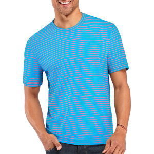 Click to Enlarge for Icebreaker Tech Lite Stripe Shirt - Short-Sleeve - Men's Icebreaker Tech Lite Stripe Shirt - Short-Sleeve - Men's -image