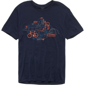 Click to Enlarge for Icebreaker Tech Lite All In A Day T-Shirt - Short-Sleeve - Men's Icebreaker Tech Lite All In A Day T-Shirt - Short-Sleeve - Men's -image