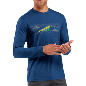 Click to Enlarge for Icebreaker Tech Lite Highland T-Shirt - Long-Sleeve - Men's Icebreaker Tech Lite Highland T-Shirt - Long-Sleeve - Men's -image