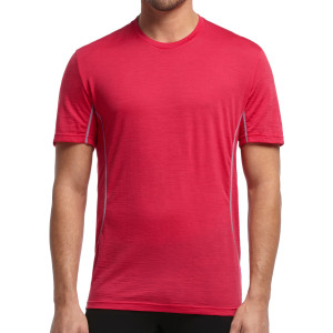 Click to Enlarge for Icebreaker Aero Crew Shirt - Short-Sleeve - Men's Icebreaker Aero Crew Shirt - Short-Sleeve - Men's -image