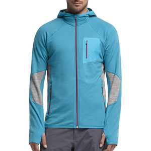 Click to Enlarge for Icebreaker Atom Fleece Hooded Jacket - Men's Icebreaker Atom Fleece Hooded Jacket - Men's -image