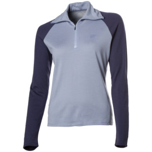 Icebreaker SuperFine190 Mako Zip T-Shirt Long-Sleeve - Women's