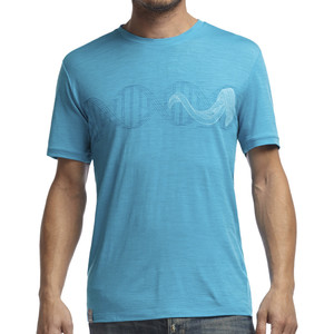 Click to Enlarge for Icebreaker Tech Lite Simon Beck Graphic Shirt - Short-Sleeve - Men's Icebreaker Tech Lite Simon Beck Graphic Shirt - Short-Sleeve - Men's -image