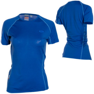 Icebreaker BodyFit200 Contour Crewe Top - Short-Sleeve - Women's