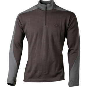 Icebreaker Sport320 Rock Zip Shirt - Long Sleeve - Men's