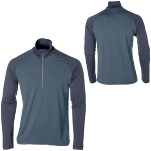 Icebreaker SuperFine190 Mako Zip T-Shirt - Long-Sleeve - Men's