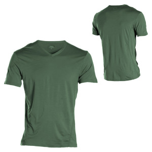 Icebreaker SuperFine150 Anaconda V-Neck Shirt - Short-Sleeve - Men's