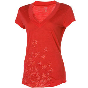 Icebreaker Superfine Meridian Scatter Top - Short-Sleeve - Women's