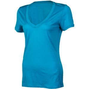 Superfine 150 Tech V-Neck Top - Short-Sleeve - Women's