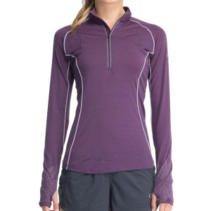 Flash Zip-Neck Top - Long-Sleeve - Women's 