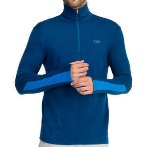 Click to Enlarge for Icebreaker BodyFit 260 Apex Zip-Neck Top - Men's Icebreaker BodyFit 260 Apex Zip-Neck Top - Men's-Image
