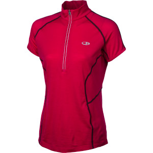Run Quest Zip Shirt - Short-Sleeve - Women's