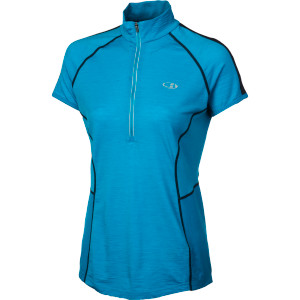 Run Quest Zip Shirt - Short-Sleeve - Women's