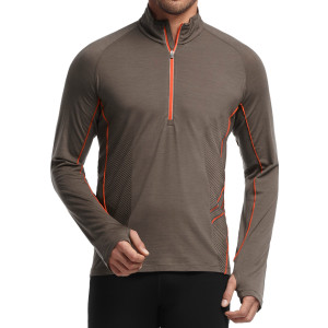 Click to Enlarge for Icebreaker Sonic Zip-Neck Top - Long-Sleeve - Men's Icebreaker Sonic Zip-Neck Top - Long-Sleeve - Men's-Image