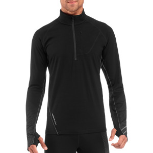 Icebreaker Drive Zip-Neck Shirt - Long-Sleeve - Men's