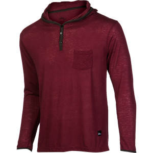 Imperial Motion Franco Hooded Henley Shirt - Long-Sleeve - Men's