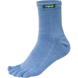 injinji Outdoor Quarter Crew Toe Sock- NuWool