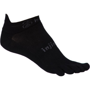Run Lightweight Coolmax No-Show Toe Sock