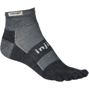 Run Original Weight NuWool Mini-Crew Toe Sock
