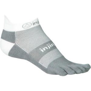 Click to Enlarge for injinji Run Midweight Coolmax No-Show Toe Sock injinji Run Midweight Coolmax No-Show Toe Sock -image