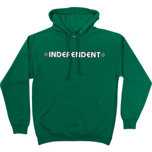 Click to Enlarge for Independent Trucks Painted Bar/Cross Pullover Hooded Sweatshirt - Men's Independent Trucks Painted Bar/Cross Pullover Hooded Sweatshirt - Men's -image