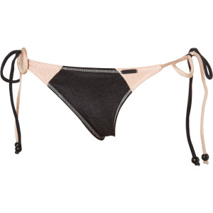 Insight Ribbed Tie Side Brief Bikini Bottom - Women's