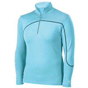 Isis Chamois Zip-Neck Turtle Midweight Long Underwear Top - Women's