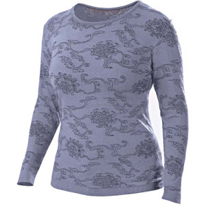 Isis Peony Crew Neck - Long-Sleeve - Women's