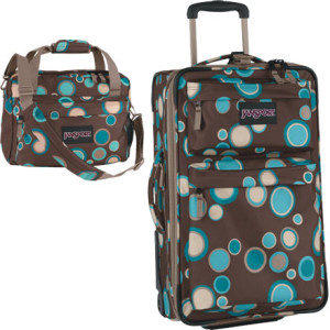 JanSport Superbreak 19in/22in Upright & Tote Set 