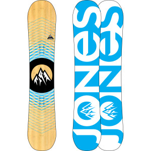 Jones Snowboards The Mountain Twin Snowboard - Wide - 2010