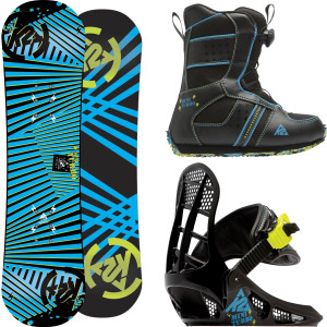 K2 Snowboards Grom Package S - Boys'