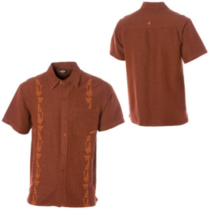 Kavu Bamboo Havana Button-Down Short-Sleeve Shirt - Men's
