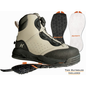Chrome Wading Boot with Kling-On Outsole - Men's