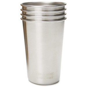 16oz. Steel Pint Cup - 4-Pack