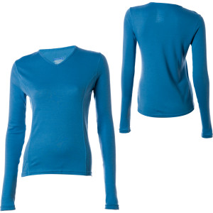 Kombi 2-Layer Merino Wool V-Neck Top - Women's