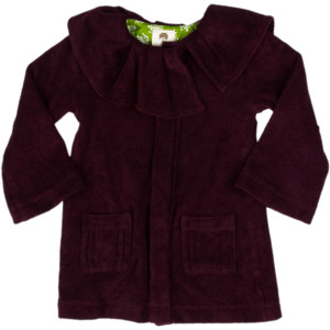 Kate Quinn Organics Pleated Ruffle Jacket - Toddler Girls'