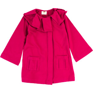 Kate Quinn Organics Pleated Ruffle Jacket - Girls'