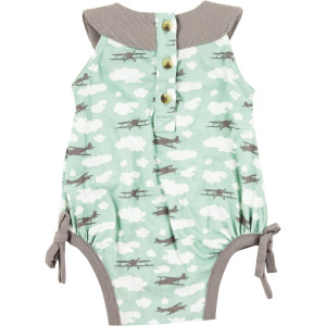 Quilted Collar Bubble Bodysuit - Infant Girls'